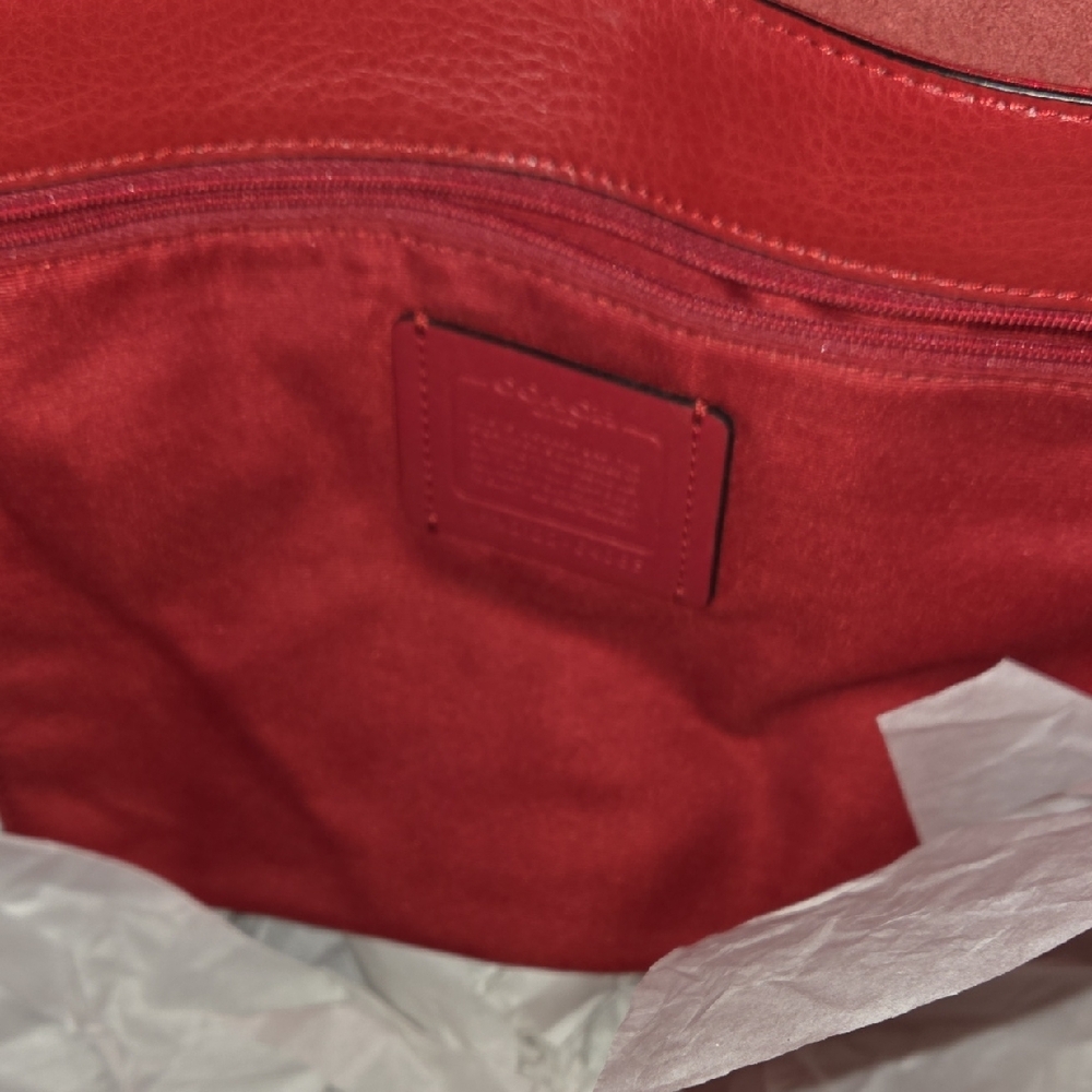 Coach Horse & Carriage Embossed Tote - Picture 6 of 8
